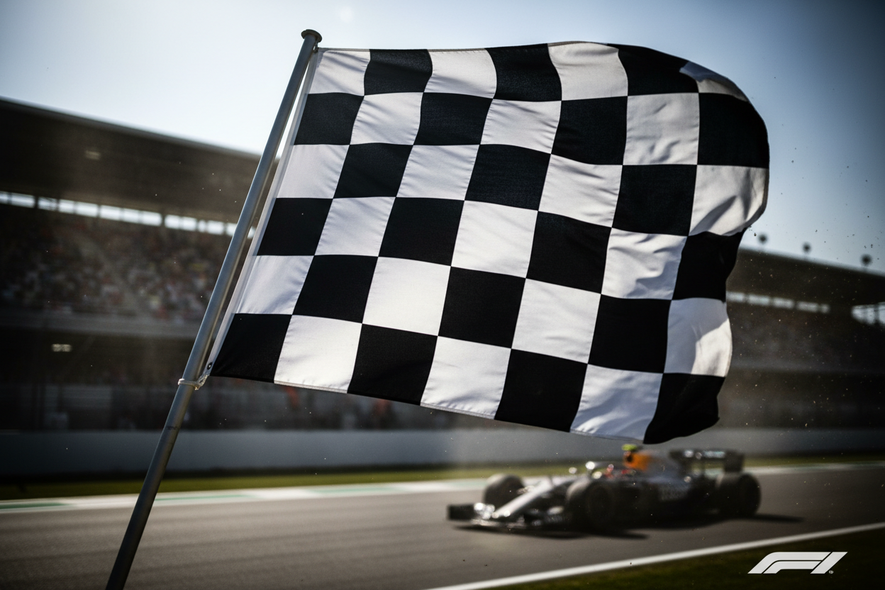 Formula 1 Chequered flag 